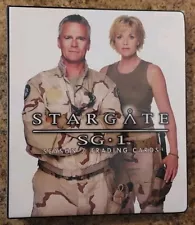 2005 RIttenhouse STARGATE SG-1 Season 7 Complete MASTER SET-BINDER+AUTOS+RELICS!