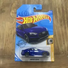 Hot Wheels 2020 HW Turbo AUDI RS 5 COUPE 1:64 Scale Blue Car 118/250 - NEW