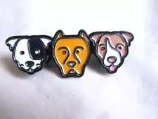 New ListingDog Lapel Pin Boxer Pit Bull Terrier Chow