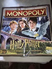 Monopoly HARRY POTTER Edition Board Game | A Magical Adventure at Hogwarts |