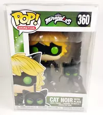 Funko Pop! Animation 360 CAT NOIR With Plagg Miraculous w/ Pop Protector