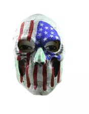 USA Mask The Purge Horror Movie 3 Election Year American Flag Creepy Anarchy