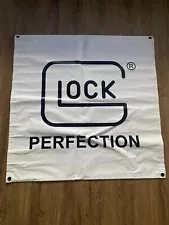 Glock White poster banner