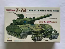 Mini Hobby Models Russian T-72 Tank With KMT-5 Mine Roller #TN-80112 1/35 Scale