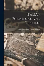 Italian Furniture And Textiles