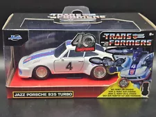 NEW 2024 Jada TRANSFORMERS JAZZ PORSCHE 935 TURBO 1:32