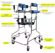 New ListingAdult Walker for Seniors Hemiplegia Rehabilitation Standing Frame,Anti ReclineRF