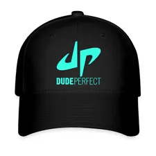 Dude Perfect Famous Vlogger Black Hat Twill Cap Baseball Cap Size S/M & L/XL