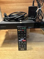 Sony BDP-BX350 Blu-ray Player w/ Remote & HDMI Cable Built in Wi-Fi Tested/Works