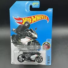 2015 Hot Wheels WHITE DUCATI 1199 PANIGALE 187/365 Combine Shipping MOTO