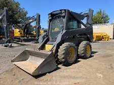 2007 New Holland L175 Skid Steer Wheel Loader Aux Hydraulic Cab Bucket bidadoo