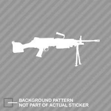 M249 Sticker Die Cut Decal M 249 M-249 Saw Gun