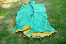 Vintage SEARS Roebuck & Co. Green Canvas Tent Camping