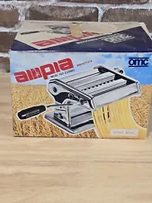 Vintage OMC Ampia 150 Lusso Brevettata Hand Crank Pasta Noodle Maker Machine NIB