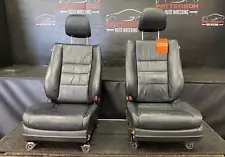 08-10 HONDA ACCORD SEDAN FRONT DRIVER & PASSENGER HEATED LEATHER BUCKET SEATS