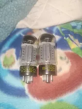 2 TV7 Tested strong Sylvania 8417 tubes #FY40