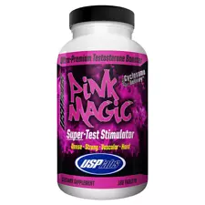 USP Labs Pink Magic Natural Premium Testosterone Booster 180 Tablets NEW