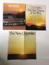 1969 Chevrolet 28-page Original Sales Brochure Catalog - Impala SS Caprice+BONUS