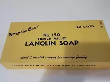 Lanolin No.150 French Milled Soap 17 Bars