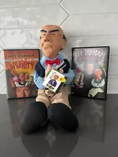 Jeff Dunham WALTER Talking Doll With Tags and DVDS