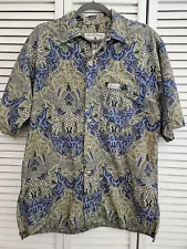 Made In Hawaii Hawaiian Shirt Sz M By Classic Lasser