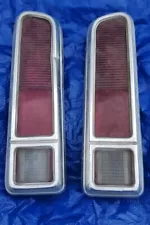 Vtg Pair 1970-77 Ford Pinto Maverick RH~LH Tail Light Assemblies TSIAR-70 FN