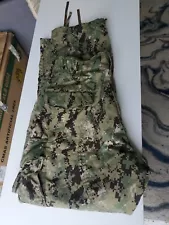 US navy seal nwu type III digital green camo Insect Shield Trousers Medium Short