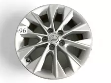 2013-2015 LEXUS ES300H RIM WHEEL TIRE 17x7 ALLOY SILVER OEM +++ #96