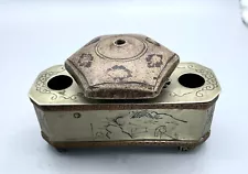 A Rare Chinese Antique Yunnan Opium Bowl (damper)