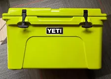 Yeti Tundra 45 Cooler - Discontinued Chartreuse - Gently Used