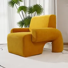 Modern Design Fabric Relax Sofa Chair Ergonomic Accent Chair Armchair Couch
