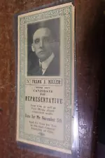 OHIO GENERAL ASSEMBL FLYER FRANK J MILLER-REPLICA 10 CONFEDERATE MONEY NOT MONEY