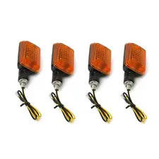 4X Motorcycle Turn Signals For Honda Nighthawk 250 650 750 Shadow VT750 VT1100 (For: More than one vehicle)