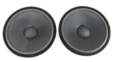 JBL 122A VINTAGE WOOFERS PRO-REFOAMED L166 HORIZON L65 OTHERS PAIR * SUPERB!