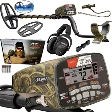 Garrett AT MAX Jase Robertson Metal Detector, Waterproof, Wireless Headphones