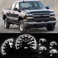 Gauge Cluster LED Dashboard Bulbs White For Chevy GMC 99-02 Silverado Truck