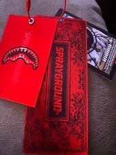 sprayground red tag limited edition world wide new one