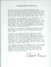 CHARLES EVERS CIVIL RIGHTS AFRICAN AMERICAN MANUSCRIPT PAGE