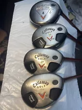 4 Callaway Clubs. Read Description