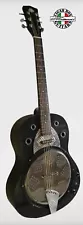 Resobelle Black Tipe Dobro Custom Guitar Resophonic by Matteacci's