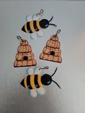 round top collection Hives And Bees charms (Garland for sale on a dif. listing)