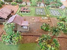 (NO180) 18 board Vietnam set with river and Viet-con tunnels (28mm) MEGA SALE