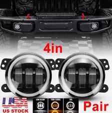 Pair black Bumper LED Fog Lights Fit For DODGE CHARGER 2011-2014 SALE!!! (For: Jeep SRT8)