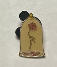 Disney - Beauty and the Beast - Rose Jar - Belle Princess Pin