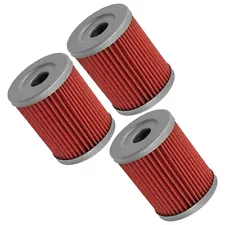 Oil Filter for Arctic Cat 300 4X4 1998 1999 2000 2001 2002 2003 2004 2005 3-Pack (For: 2000 Arctic Cat 300 4X4)