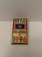 Georgia State Flag New Flag For Georgia In 1996 Lapel Pin