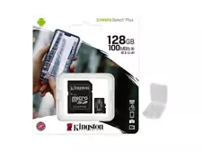 Kingston Micro SD Card Class 10 128GB for Smartphones & Tablets New