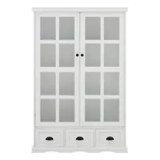 white curio cabinets for sale