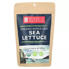 Organic Whole Leaf Sea Lettuce, 1.5 oz (42 g)