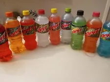 Huge Lot Of Mtn Dew 20oz Bottles Honeydew Uproar Etc